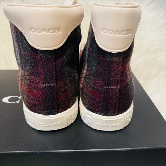🌺🌺💫Brand New Coach High Top Sneakers 💫💫 - Picture 8 of 10